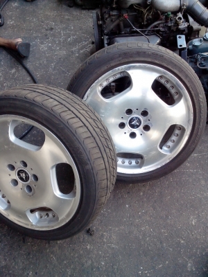 ขายล้อ work เก่าญี่ปุ่น 5้h x114 ขอบ18