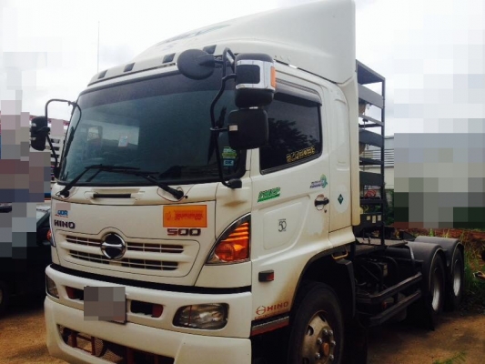 ขายรถสิบล้อหัวลาก HIno  FM2P 360แรง ปี 55 NGV โรงงานรถพร้อมใช้งาน