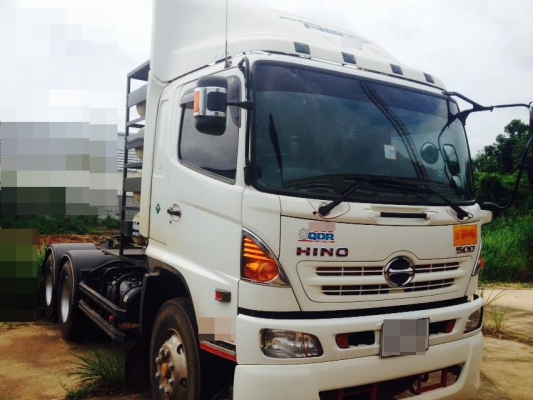 ขายรถสิบล้อหัวลาก HIno  FM2P 360แรง ปี 55 NGV โรงงานรถพร้อมใช้งาน