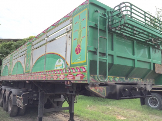 ขายหางเซมิดัมพ์อู่ส.สมบัติ ปี 2552 ยาว 9 เมตร 3 เพลา ราคา 480000