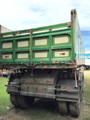 ขายหางเซมิดัมพ์อู่ส.สมบัติ ปี 2552 ยาว 9 เมตร 3 เพลา ราคา 480000