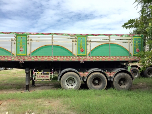 ขายหางเซมิดัมพ์อู่ส.สมบัติ ปี 2552 ยาว 9 เมตร 3 เพลา ราคา 480000