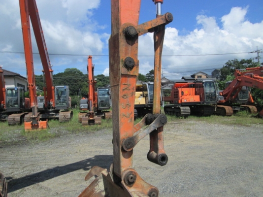 ็Hitachi ZX120-65627-ปี 2003-1896 ชม. พร้อมตัวต่ออาร์มยาวพิเศษ จากญี่ปุ่น