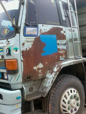 ขายรถ10ล้อดั้มพ์ ISUZU FXZ23NFPF เครื่อง 240แรงม้า ปี39 หัวฟ้าแท้สนใจโทร 081-970-1072