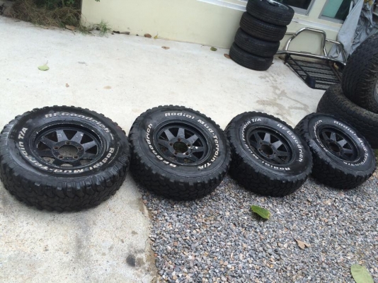 ขายล้อ asahi made in japan 15x6 et5 5รู139.7 ใส่เบี้ยน วีทาร่า jimny ขายล้อ asahi made in japan 15x6 et5 5รู139.7 ใส่เบี้ยน วีทาร่า jimny