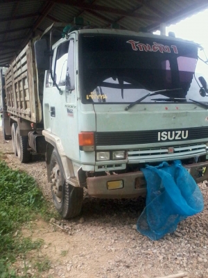10ล้อดั้ม2เพลา. 175แรง Isuzu FVZ12MY-  เพลาใหญ่แล้ว ตัวสุดท้าย ก่อนนางฟ้า...รถสภาพดี
