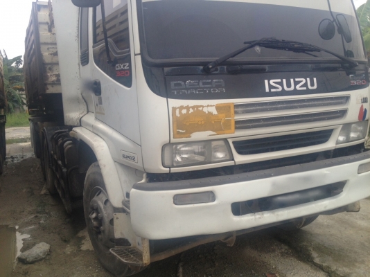 รถอีซูซุ 10 ล้อ หัวลาก GXZ 320 แรงม้า. ปี 49.  ( มีขาย 3 คัน. )    สนใจติดต่อ  081 - 6079515