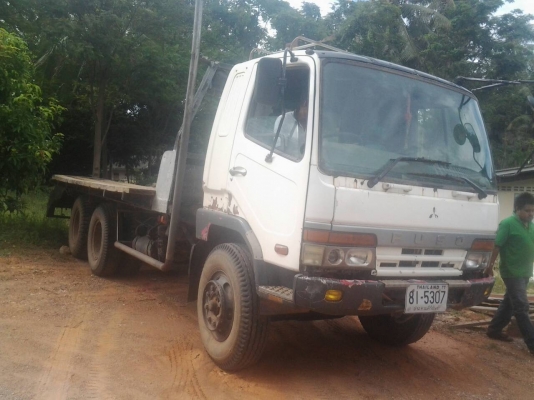ขายรถบรรทุก 10 ล้อเทรลเลอร์ MITSUBISHI FN225K เครื่อง 6D17 225 แรงม้า 2 เพลา ราคา 550000