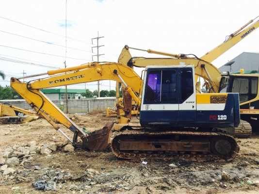 ขาย KOMATSU PC120-5 ตัวเดินใหญ่ ไฟฟ้าครบ รถพร้อมใช้งาน