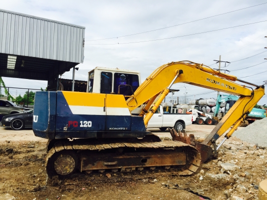 ขาย KOMATSU PC120-5 ตัวเดินใหญ่ ไฟฟ้าครบ รถพร้อมใช้งาน