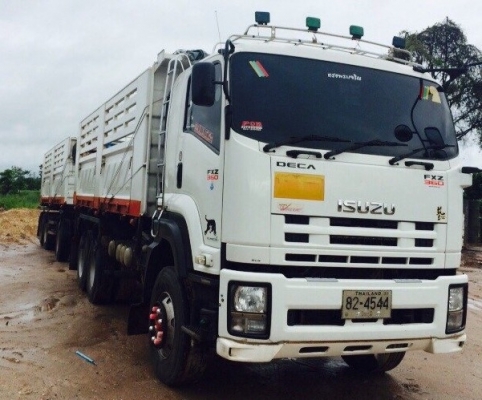 ขายรถพ่วง ISUZU 360 ปี 54 ดั้มสามมิตรแม่-ลูก สภาพสวยเดิมพร้อมใช้ เครื่องดี เกียร์เดิม คัสซีสวยตลอดเส้น ราคาคุยกันได้ครับ