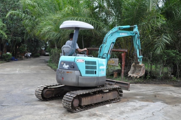ขายแบคโฮ KOBELCO SK35SR ปั้มนิ้ว แทรคเหล็ก ครบๆ สวยเดิมจากญี่ปุ่น ทำงานสมบูรณ์ทุกระบบ รับรองไม่ผิดหวัง 360,000 เท่านั้น!!