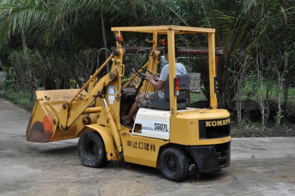 ขายรถตัก KOMATSU SG07 สวยเดิมจากญี่ปุ่น ยังไม่เคยใช้ในไทย 119,000เท่านั้น!!