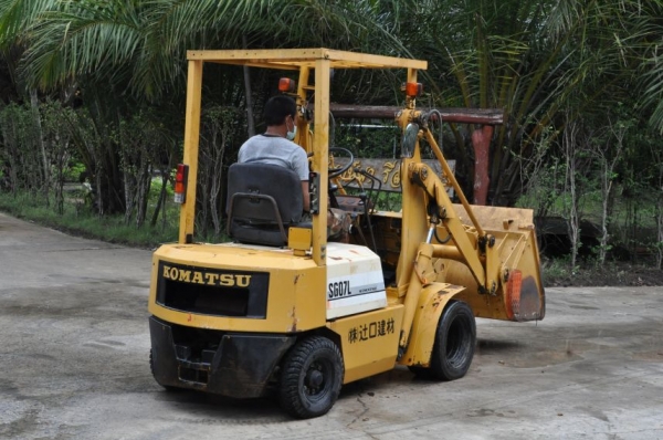 ขายรถตัก KOMATSU SG07 สวยเดิมจากญี่ปุ่น ยังไม่เคยใช้ในไทย 119,000เท่านั้น!!