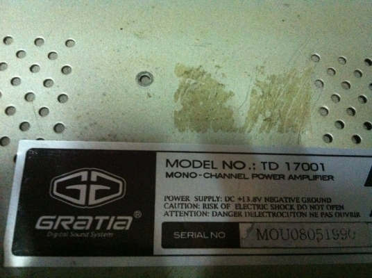 ขาย แอมป์ Class D แรงๆ 1700w ขับ 12" สบายครับ