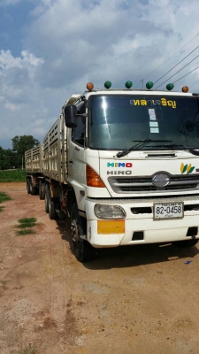 สิบล้อ ฮีโน่ 344 ปี53 ดั้ม แม่ลูก3คาน สภาพดีสวยคู่เดิม ทะเบียนพร้อมโอน ราคา 2,650,000บ ครับท่าน