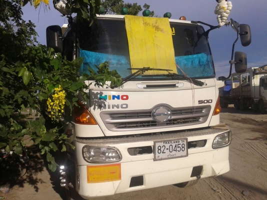 สิบล้อ ฮีโน่ 344 ปี53 ดั้ม แม่ลูก3คาน สภาพดีสวยคู่เดิม ทะเบียนพร้อมโอน ราคา 2,650,000บ ครับท่าน