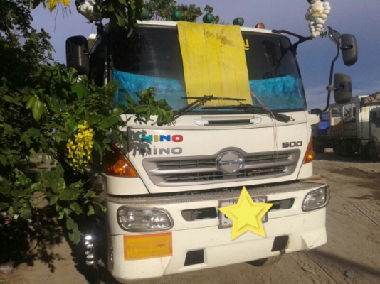 สิบล้อ ฮีโน่ 344 ปี53 ดั้ม แม่ลูก3คาน สภาพดีสวยคู่เดิม ทะเบียนพร้อมโอน ราคา 2,650,000บ ครับท่าน