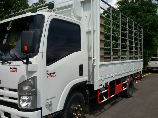 หกล้อ อีซูซุ NPR150 ปี56 ช่วงยาว5ม.สภาพสวยบางเดิมพร้อมใช้ ทะเบียนพร้อมโอน