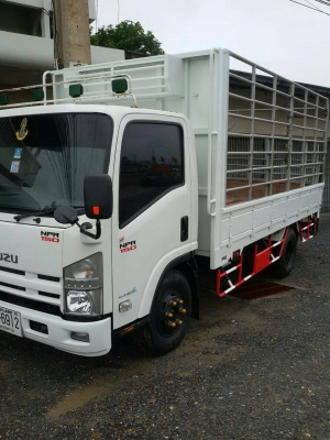 หกล้อ อีซูซุ NPR150 ปี56 ช่วงยาว5ม.สภาพสวยบางเดิมพร้อมใช้ ทะเบียนพร้อมโอน