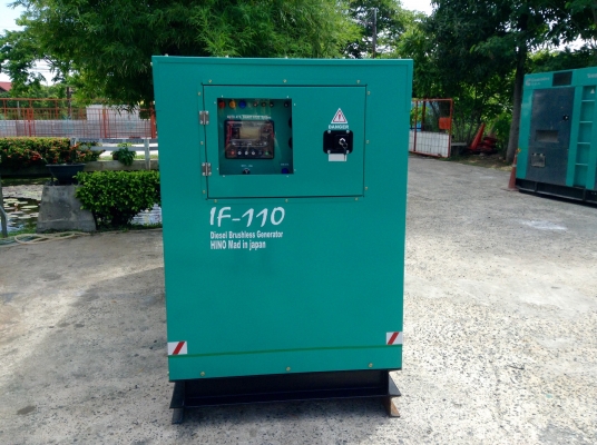 เครื่องปั่นไฟใหม่ 125 Kva.HINO HO7CTA.made in japanรับประกัน 12 เดือน