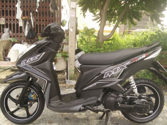 YAMAHA MIO 125I MXตัวใหม่ล่าสุด ตัวท็อปล้อแม็กซ์แท้ศูนย์ รถปลายปี2014วิ่ง2xxxโล สีดำด้าน สวยเท่ห์ไม่ซ้ำใคร YAMAHA MIO 125I MXตัวใหม่ล่าสุด ตัวท็อปล้อแม็กซ์แท้ศูนย์ รถปลายปี2014วิ่ง2xxxโล สีดำด้าน สวยเท่ห์ไม่ซ้ำใคร