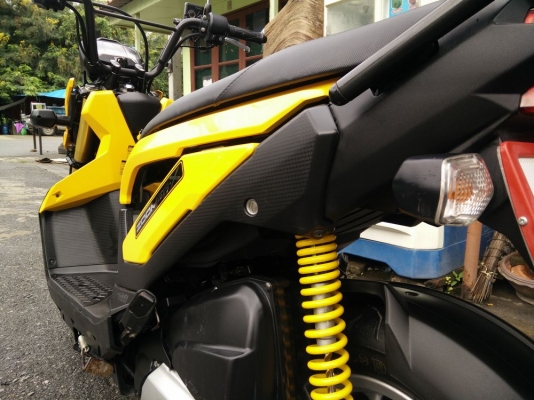 HONDA ZOOMER X รถปลายปี2014วิ่ง4xxxโล สีเหลืองดำ สียอดนิยม รถสวยพร้อมใช้งาน ราคาเบาๆ HONDA ZOOMER X รถปลายปี2014วิ่ง4xxxโล สีเหลืองดำ สียอดนิยม รถสวยพร้อมใช้งาน ราคาเบาๆ