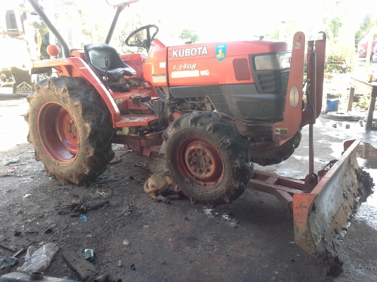 ขาย3408เดิมๆสวยมากอุปกรดันหน้าผาน4โลตราช้างสวยครับ