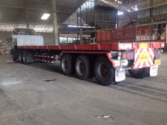 ขายด่วน รถสิบล้อหัวลากพร้อมหางสามเพลาพื้นเรียบ  HINO  MEGA   344  ปี54  สภาพดีมาก  พร้อมใช้งาน  เอกสารพร้อม