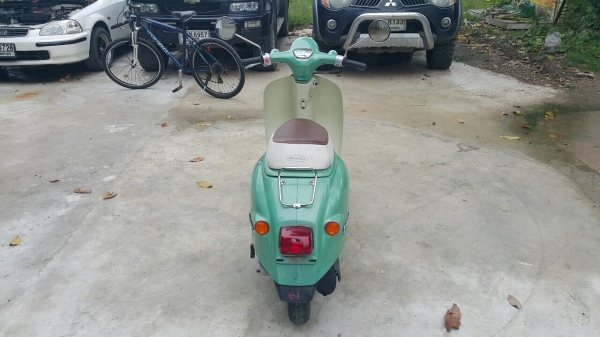 Honda giorno50cc2tสตาร์ทมือเท้า2ระบบ สีเดิมยุ่น