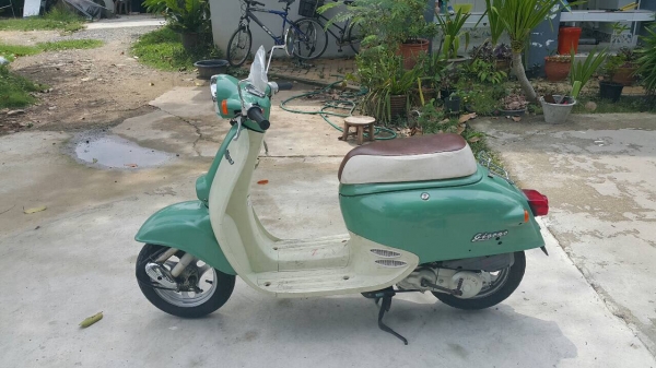 Honda giorno50cc2tสตาร์ทมือเท้า2ระบบ สีเดิมยุ่น