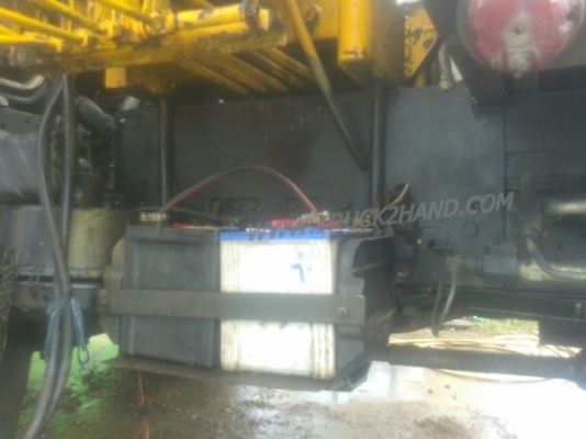 รถบรรทุก 6 ล้อติดเครน  MITSUBISHI รุ่น CANTER- เครื่อง 4 สูบ 110 แรงม้า