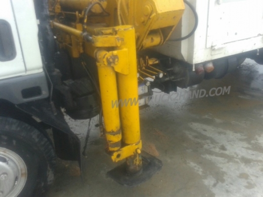 รถบรรทุก 6 ล้อติดเครน  MITSUBISHI รุ่น CANTER- เครื่อง 4 สูบ 110 แรงม้า