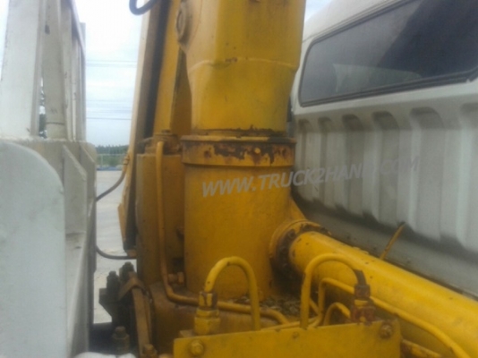 รถบรรทุก 6 ล้อติดเครน  MITSUBISHI รุ่น CANTER- เครื่อง 4 สูบ 110 แรงม้า