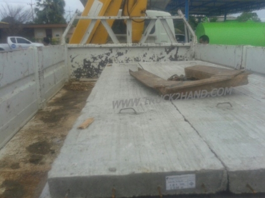 รถบรรทุก 6 ล้อติดเครน  MITSUBISHI รุ่น CANTER- เครื่อง 4 สูบ 110 แรงม้า