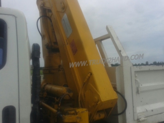 รถบรรทุก 6 ล้อติดเครน  MITSUBISHI รุ่น CANTER- เครื่อง 4 สูบ 110 แรงม้า