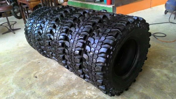 ขายยาง ตะขาบ 35x12.5x16  ปี 11
