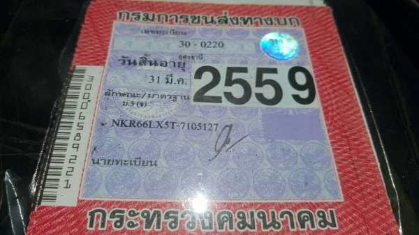 ขาย 6 ล้อ มีหลังคาโดยสาร ISUZU NKR ปี 40 เครื่อง 4HF1 ฝาขาว 120 แรงม้า คัสซีสวยตลอดเส้น ทะเบียนครบพร้อมโอน ราคาคุยกันได้ครับ
