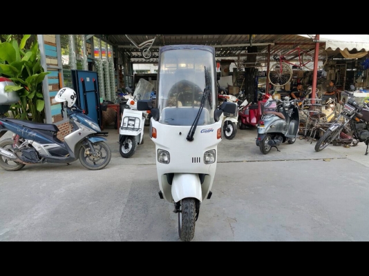 Honda canopy50cc2t สตาร์ทมือเท้า2ระบบ หลังคาแก้ว