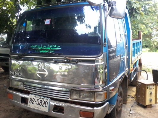 ขายหกล้อดั้มHINO FD 3H สภาพพร้อมใช้งาน เครื่อง195 คัชชีสวยยางพอใช้ เอกสารพร้อมโอน