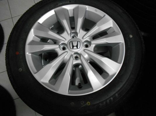 ล้อแม็ก Honda city ขอบ 15 พร้อมยางป้ายแดง