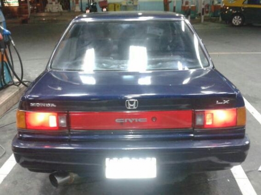 ด่วน..CIVICท้ายแดงเครื่องเกียร์ช่วงล่างสมบูรณ์แอร์หนาวภายในสมบูรณ์สีสวยแม็ก14"(พร้อมขับส่ง)