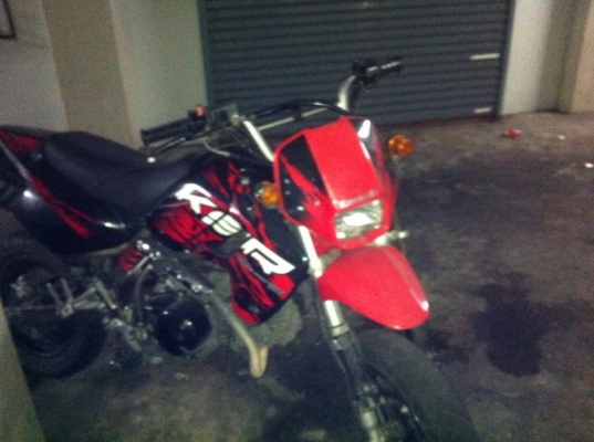 ขาย ksr แดงดำ 35000