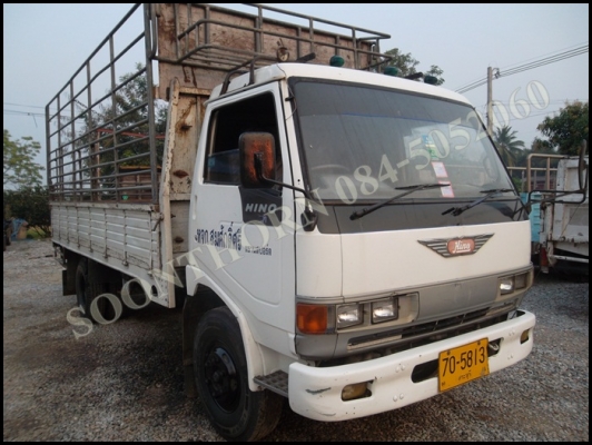 ขายด่วน รถบรรทุก 6 ล้อ HINO FB2W 120 แรง (ซุบเปอร์เสี่ยรถห้าง) กระบะคอกสูง สภาพสวยพร้อมใช้ ราคาสุดคุ้ม