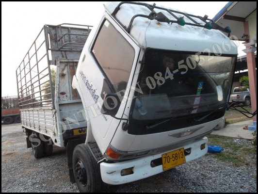 ขายด่วน รถบรรทุก 6 ล้อ HINO FB2W 120 แรง (ซุบเปอร์เสี่ยรถห้าง) กระบะคอกสูง สภาพสวยพร้อมใช้ ราคาสุดคุ้ม