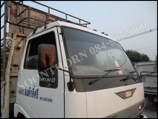 ขายด่วน รถบรรทุก 6 ล้อ HINO FB2W 120 แรง (ซุบเปอร์เสี่ยรถห้าง) กระบะคอกสูง สภาพสวยพร้อมใช้ ราคาสุดคุ้ม