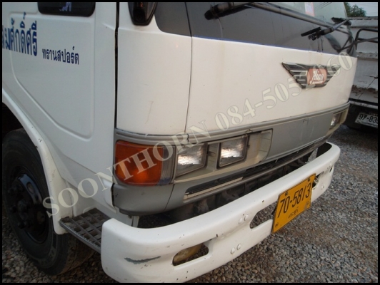 ขายด่วน รถบรรทุก 6 ล้อ HINO FB2W 120 แรง (ซุบเปอร์เสี่ยรถห้าง) กระบะคอกสูง สภาพสวยพร้อมใช้ ราคาสุดคุ้ม