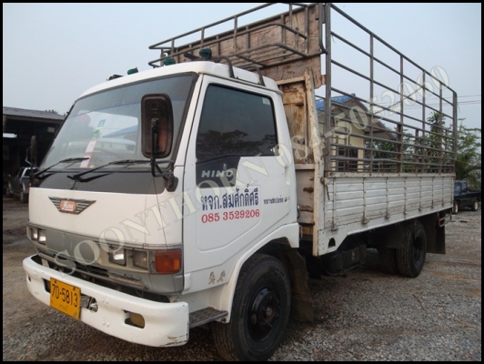 ขายด่วน รถบรรทุก 6 ล้อ HINO FB2W 120 แรง (ซุบเปอร์เสี่ยรถห้าง) กระบะคอกสูง สภาพสวยพร้อมใช้ ราคาสุดคุ้ม