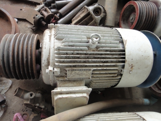 มอเตอร์ 30 Hp.1470 RPM.380 V. ขายส่งจ.แพร่หมดแล้วครับ