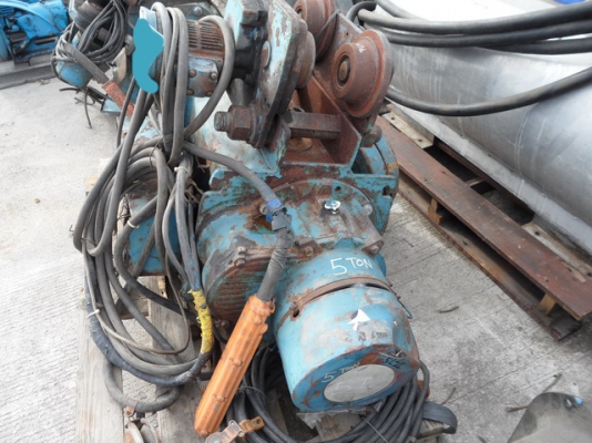 ขาย รอกโซ่ 5 หมื่น เครนโรงงาน Level block 5 ตัน(ลำปาง)